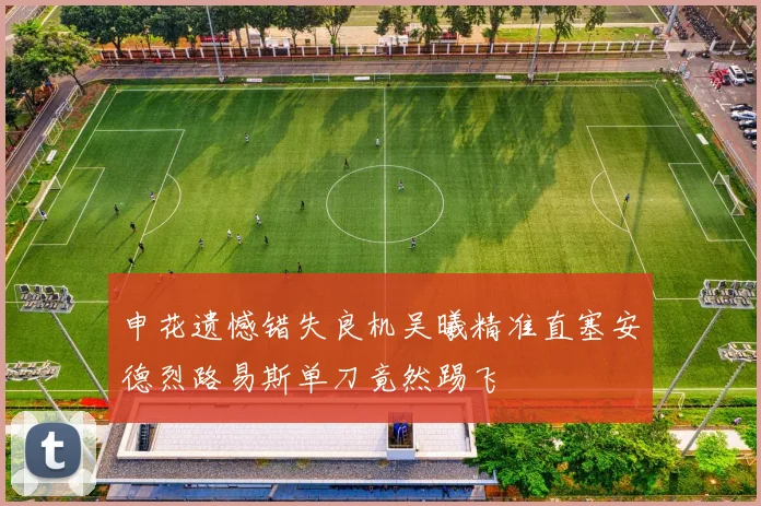 申花遗憾错失良机吴曦精准直塞安德烈路易斯单刀竟然踢飞
